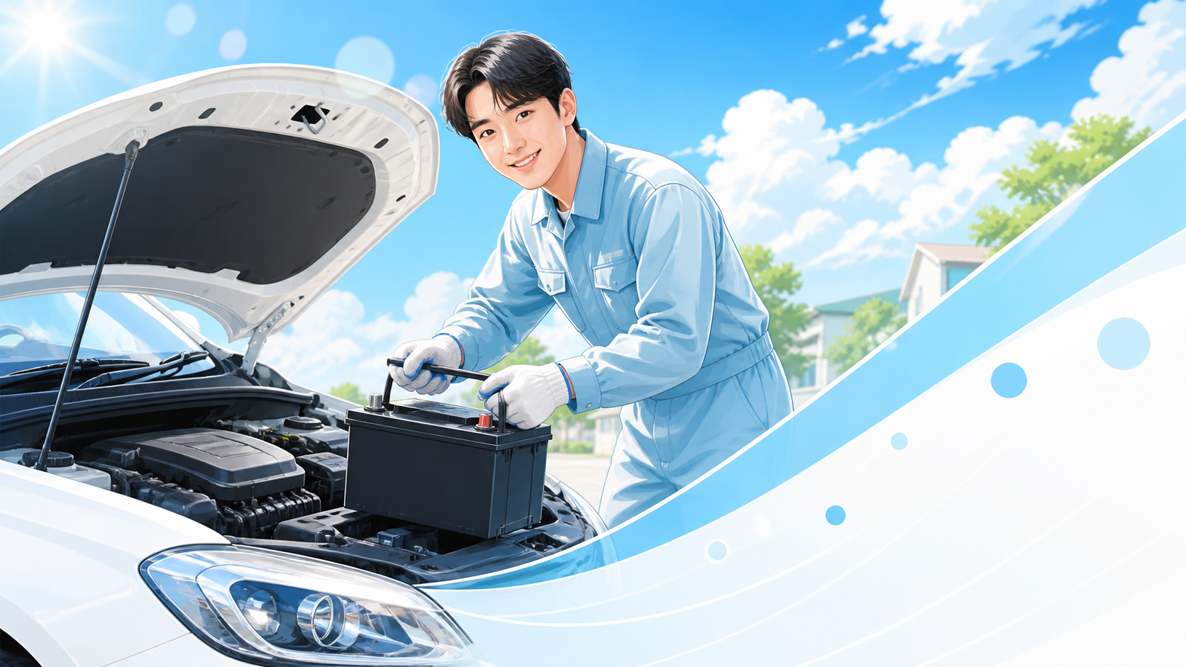 カーバッテリー交換用品