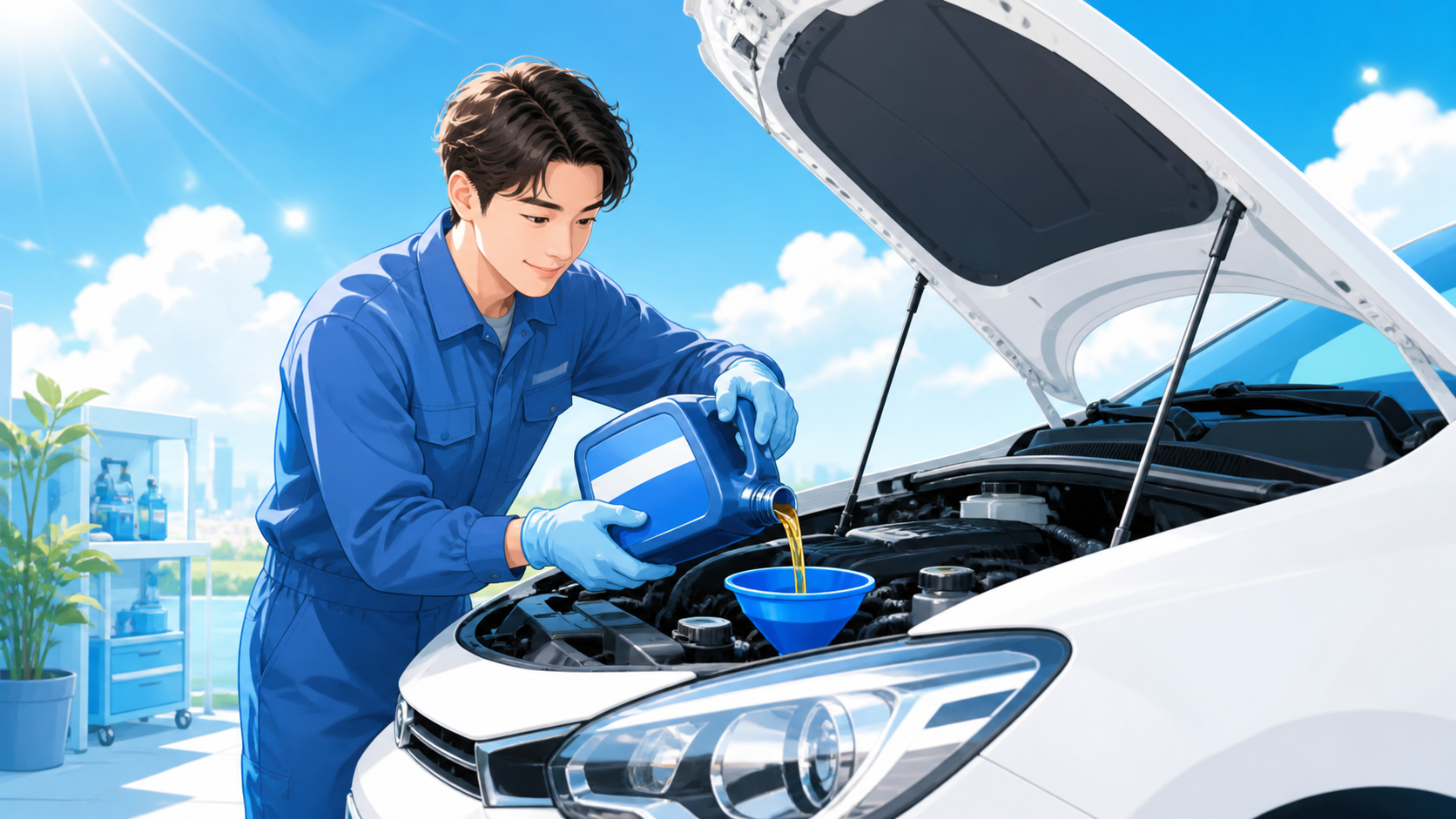 エンジンオイル交換用品